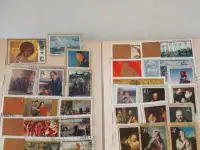Коллекция марок СССР и других стран мира выложены на Куфар