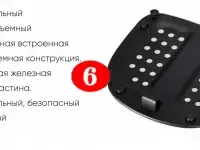 Багажник-кофр для мотоцикла AVM 698, фотография 7