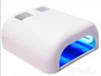 Лампа для маникюра с таймером 120/180с+бесконечность 36W NailsTime ibl-L087 (белая)