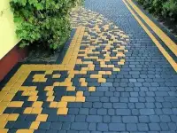 Бордюр и тротуарная плитка, фотография 7