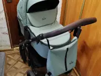 коляска 2 в 1 bjoy mia эко кожа
