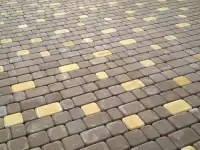 Укладка тротуарной плитки, благоустройство территории, ландшафтный дизайн, отмостка, дорожки, стоян, фотография 8