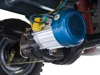 Грузовой электротрицикл rutrike титан 2000 гидравлика 60v1500w, фотография 12