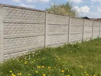 Забор железобетонный, фотография 2