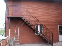 Лестница металлическая, фотография 1