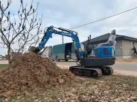Аренда мини-экскаватора в Минске и Минской области