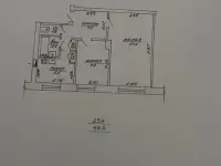 2-комнатная квартира, улица Юбилейная, 3, фотография 12