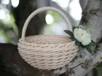 Корзиночки пасхальные из полиротанга., фотография 5
