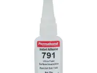 Суперклей для пористых материалов Permabond C791
