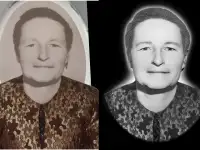 Ретушь фото для гравировки на памятник, фотография 3