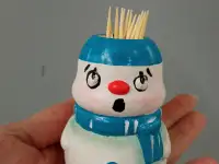 Снеговик из гипса многофункциональный, фотография 3