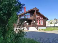 Строительство домов из клееного бруса. Дом по проекту  БД-04.1-10 