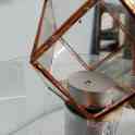 Подсвечник из стекла ручной работы, фотография 4