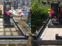 Уборкачистка мест захоронений и их частей.