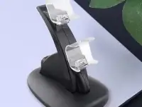 Зарядная станция для двух геймпадов dualshock PS4 . Это док-станция для зарядки контроллеров джойстиков PlayStation 4, фотография 7
