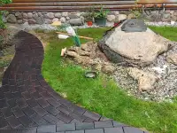 Укладка тротуарной плитки
