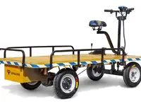 Платформенная тележка электрическая rutrike склад 2000 new, фотография 6