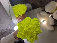 Букет из атласных лент, фотография 5
