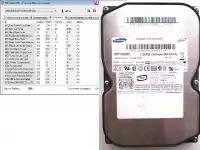 HDD Жесткий диск Винчестер  Samsung SP1253N 3.5 120 GB 7200 обмин IDE, очень малое время работы, очень тихий и хо Торг