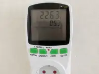 Ваттметр PM001 Измеритель мощности Розетка цифровая