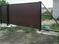 Изготовление-монтаж откатных ворот,распашных ворот,калиток, фотография 3