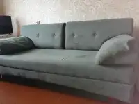 Диван - тахта раскладная б/у. Состояние отличное. Размер в разобранном виде 180  на 200, фотография 2