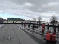 Кровельные работы, ремонт наплавляемой кровли, фотография 2
