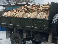 Дрова колотые.