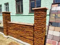 Заборы из искусственного камня ., фотография 3