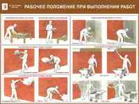 Штукатурные работы. Плакаты для строительного колледжа, фотография 3