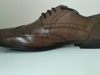 Мужские туфли из натур. кожи Индия р-р 43-43,5, фотография 3