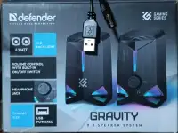 Акустическая система 2.0 колонки 6 Ватт 2,5 USB подключение, фотография 4