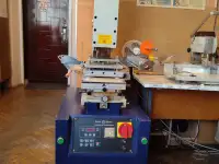 Пресс для тиснения фольгой/  позолотный пресс полуавтомат super drimex