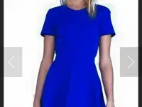 2 новых платья синее и чёрное, кружево 44-48 р-ра 96 хлопок от Dorothy Perkins, фотография 2