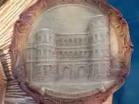 Сувенирная тарелочка Trier Porta Nigra из Германии