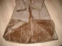 Продаю кожаную женскую дубленку, фотография 2
