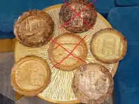Сувенирные тарелки на стену из разных стран мира