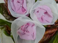 Картина из ткани Симфония. Ручная работа., фотография 5