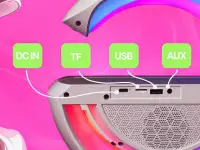 Умная колонка часы радио будильник Bluetooth зарядное устройство, фотография 9