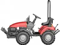 Минитрактор МТЗ Беларус 152 c двигателем RATO R420E, фотография 8