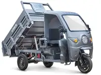 Грузовой электрический трицикл rutrike d5 кабина гидравлика 1500 72v1500w