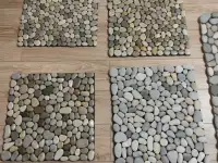 Коврик из натуральной черноморской гальки