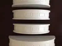 Полка настенная полукруглая, фотография 6