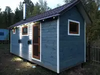 баня каркасная 2,3м5,0м