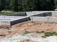 Фундаменты Монолитные работы Опалубка, фотография 4