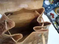 Рюкзак из кожи крокодила, фотография 5