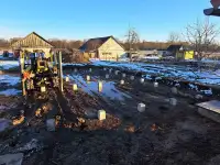 Каркасные дома на мини сваях забивных ЖБ, фотография 3