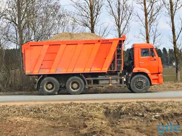 Песок с доставкой в Заславль 10, 20, 25, 30 тонн, фотография 1