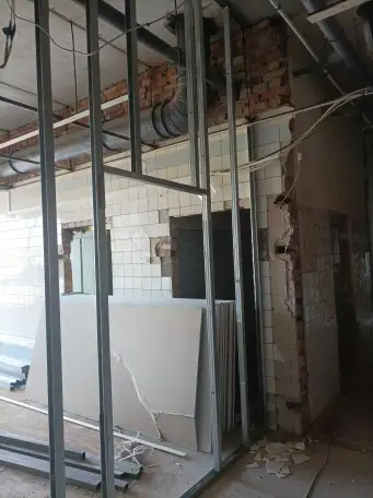 Монтаж ГКЛ , ЛАМИНАТ, фотография 2