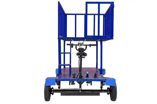Платформенная тележка электрическая rutrike палисад ярус, фотография 4